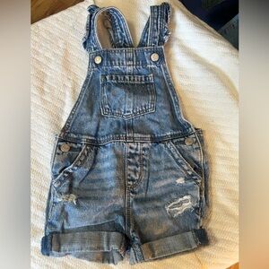 GAP Kids Blue Denim Overalls